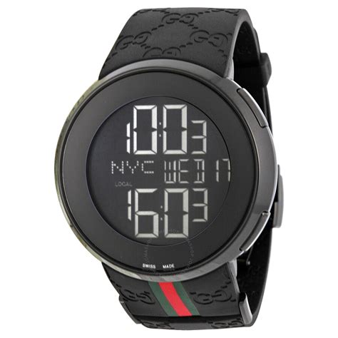 i-gucci digital mens watch|gucci watch men sale.